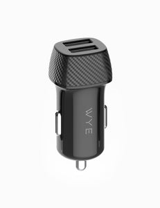 12W In-Car Charger Dual USB-A Port