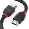 Lindy 36472 2m HDMI (M) 2.0 High Speed Black Line 4096x2160@60Hz Cable with Ethernet - Black