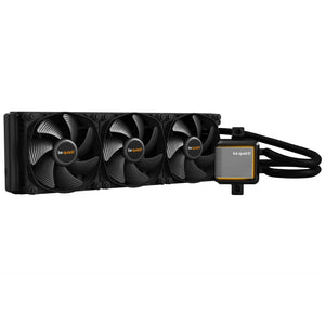 be quiet! Silent Loop 2 AiO Liquid CPU Cooler, Universal Socket, 360mm Radiator, 3 x Silent Wings 3 120mm PWM High Speed 2200RPM Black Cooling Fan, Addressable RGB LED Pump Head with Powerful 3 Chamber Design to Significantly Reduce Turbulences & Noise