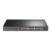 TP-Link 24-Port 10/100Mbps Gigabit Unmanaged PoE+ 2 Ports Switch, Rack Mountable Steel Case